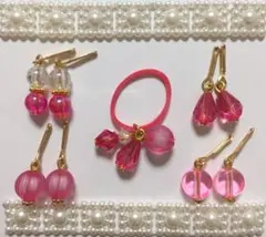 ドール リカちゃん人形 ピアス ヘアゴム アクセサリー DLJ5