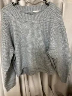 GU ニット セーター ライトブルー XXL