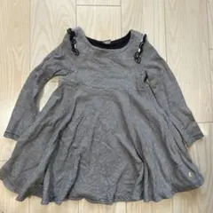 PETIT BATEAU ストライプ ワンピース 110cm