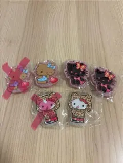 ハローキティ アクリルキーホルダー 6個セット