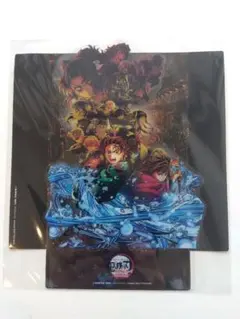 鬼滅の刃　映画入場者特典【第9弾】　キービジュアル　クリアスタンド