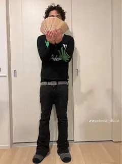 Pedestal polo t ロンt DAB Brrrsos着用