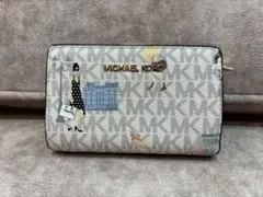 MICHAEL KORS イラストデザイン 二つ折り財布