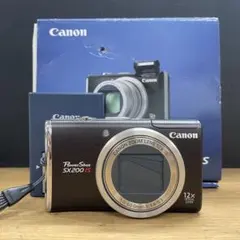 美品 Canon PowerShot SX200 IS コンパクトデジタルカメラ