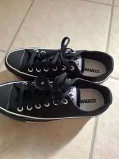 CONVERSE ブラック スニーカー 23.5cm