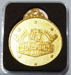 2024年度会員限定追加特典　タイガースリーグ優勝記念メダル&ジッパーバッグ2枚