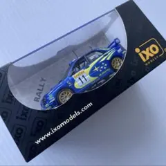 3/22まで SUBARU IMPREZA WRC #11 ミニカー