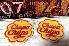 【2枚セット❣️】チュッパチャップス　アイロンワッペン