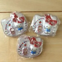 サンリオ　パッケージチャーム　キティ　3個セット