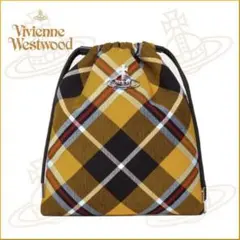 Vivienne Westwood チェック柄ポーチ