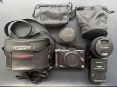 ［とむ様専用］LUMIX DMC-GF1 ミラーレス一眼 本体とレンズ2本