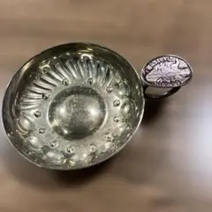新品　ビンテージ　Hugh Johnson シルバープレート、銀メッキ 波型皿 新品 ビンテージ Hugh Johnson シルバープレート、銀メッキ 波型皿