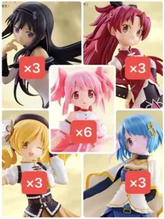 figma 魔法少女まどか☆マギカ 5体セット ワルプルギスの廻天 - メルカリ
