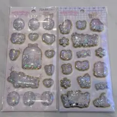 【正規品】キラッとぷくぷくエアーシール　リラックマ　2枚セット