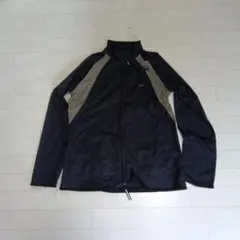 Nike 　 CLIMAＦIＴナイロンジャケット00s 黒/カーキ