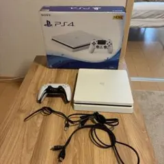 Sony PS4 本体　ホワイト　コントローラー付き