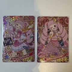 スクールメイツラブリーピンク　ミラクルカード　ひまり　他　アイプリ