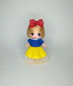 2112☆　ハンドメイド　ぷちリカちゃん　服　ワンピース