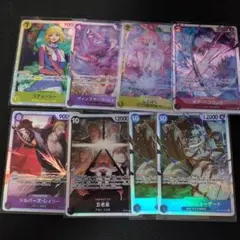 ワンピースカード　五老星　レイリー　エドワード・ニューゲート　SR　他まとめ売り