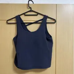 SUKALA リブソリッドショートタンクトップ