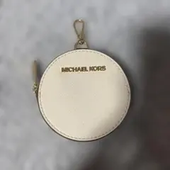 MICHAEL KORS アイボリー コインケース
