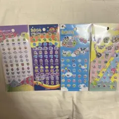 たまごっちプチプチシール４種セット