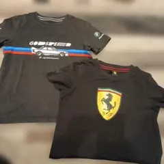 バラ売り不可　puma BMW フェラーリ Tシャツ 2枚セット