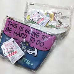 PEANUTS スヌーピー ポーチ 二つセット