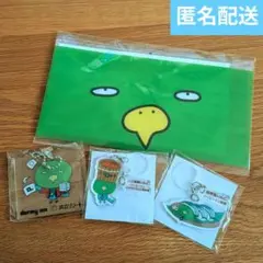 ドーミーいんこ アクリルキーホルダー 3種セット+マスクケース