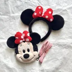 ミッキー ミニー カチューシャ パスケース ポシェット ディズニー