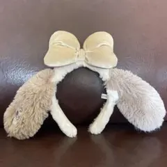 スヌーピー　ベル　カチューシャ ベージュ