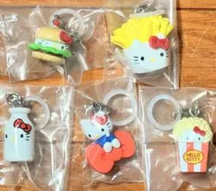 ハローキティ アメリカンデザイン めじるしアクセサリー　全5種コンプリートセット