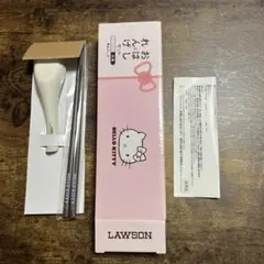 HELLO KITTY スプーン お箸セット LAWSON
