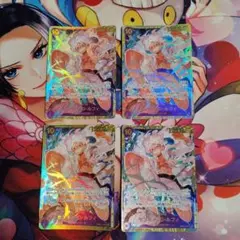 ワンピースカードゲーム　モンキー・D・ルフィ　OP05-119　4枚セットのサムネイル