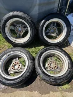 空冷 VW ビートル バス 純正ホイール 4本セット バイアス 5.60-15