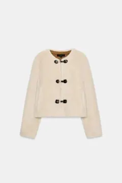 【超美品】ZARA ホワイトジャケット