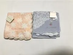 【新品タグ付き】LAURA JILLSTUARTハンカチ 2枚セット