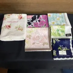 豪華ハンカチセット! 6枚組（LAURA ASHLEY,,BIGIなど）