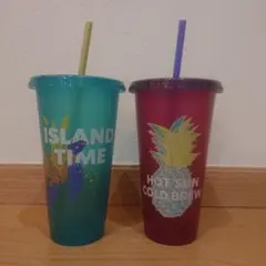 ハワイ限定スターバックス リユーザブルカップ 2個セット