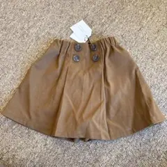 ボタン付きパンツスカート 90サイズ