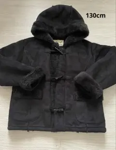 Navy Naturalダッフルコート　キッズ　入園式　卒園式