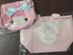 サンリオ　マイメロディ　一番くじ　トートバッグ　巾着　ポーチ
