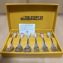 【新品未使用】ムーミン カトラリーセット スプーン＆フォーク 6本セット 箱付き