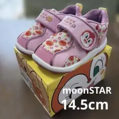 【ムーンスター】アンパンマン　ドキンちゃん　シューズ　子供靴　14.5