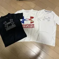 アンダーアーマージュニアシャツ130〜150㎝　3枚セット