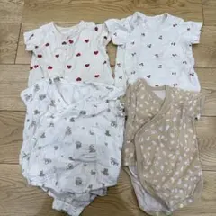 ベビーロンパース 60cm 4点セット