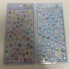 ボンボンドロップシール　mini　ミニ　しずくちゃん　森のなかまたち