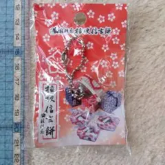桔梗信玄餅　キーチェーン　食玩　土産