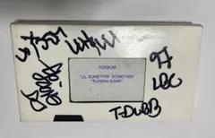 foesum 全員のサイン入りvhs ウェッサイ　g-rap 超激レア