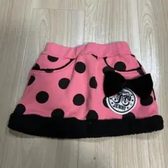 JENNIドット柄リボン付きスカート100サイズ